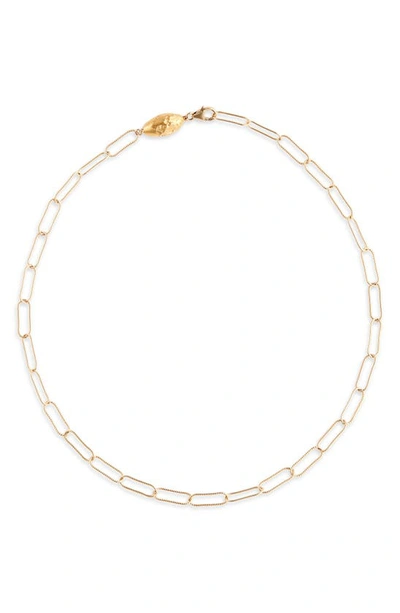 Shop Alighieri L'incognito Choker Necklace In Gold