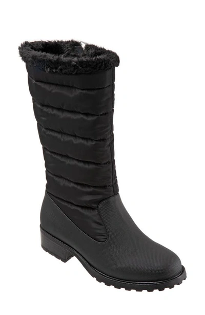 Shop Trotters Benji Water Resistant Boot In Black