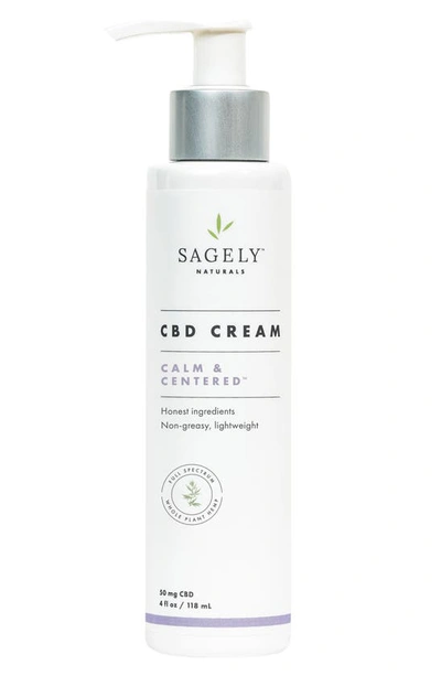 Shop Sagely Naturals Calm & Centered Cbd Cream