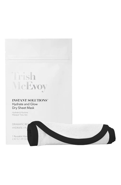 Shop Trish Mcevoy Makeup Eraser + Instant Solutions Hydrate & Glow Dry Sheet Mask