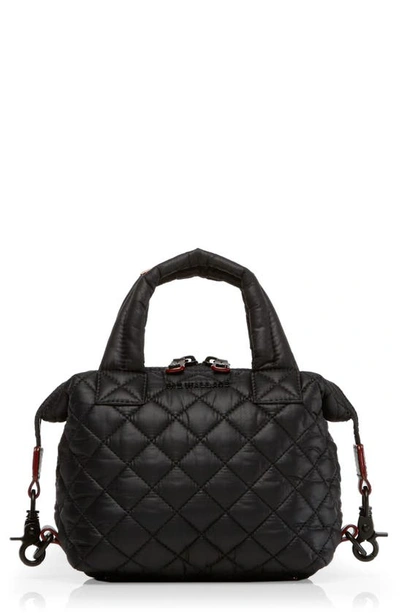 Shop Mz Wallace Micro Sutton Tote In Black