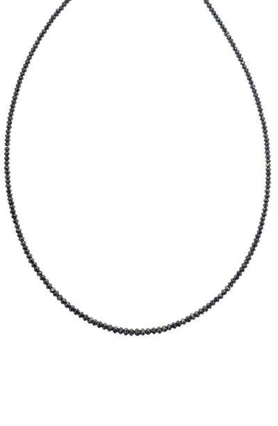 Shop Sethi Couture Black Diamond Beaded Necklace