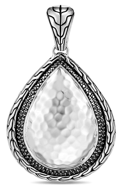 Shop John Hardy Classic Chain Hammered Silver Pendant