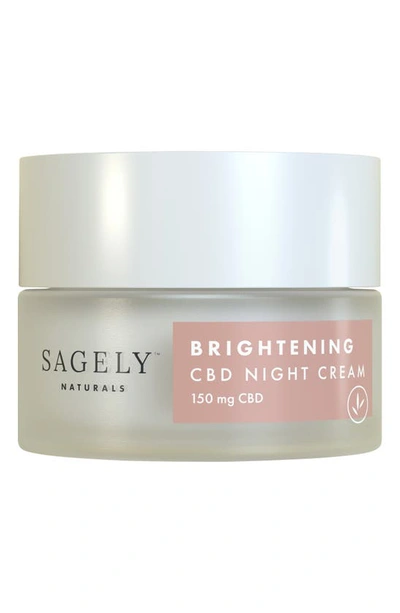 Shop Sagely Naturals Brightening Cbd Night Cream