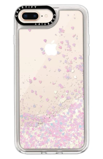 Shop Casetify Glitter Iphone 7/8 Plus Case In Unicorn Glitter