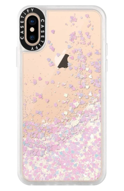 Shop Casetify Classic Grip Iphone X/xs, Xs Max & Xr Case In Unicorn Glitter