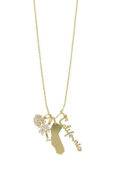 Shop Ettika California Charms Pendant Necklace In Gold