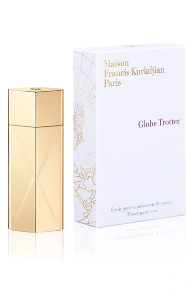 Shop Maison Francis Kurkdjian Paris Globe Trotter Gold Travel Spray Case