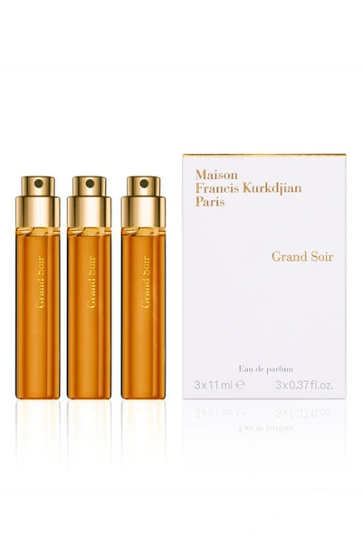 Shop Maison Francis Kurkdjian Paris Grand Soir Eau De Parfum Travel Spray Trio