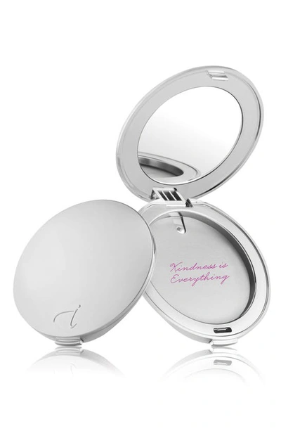 Shop Jane Iredale Refillable Compact In Silver