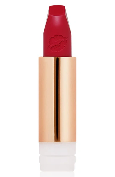 Shop Charlotte Tilbury Hot Lips Lipstick Refill In Patsy Red