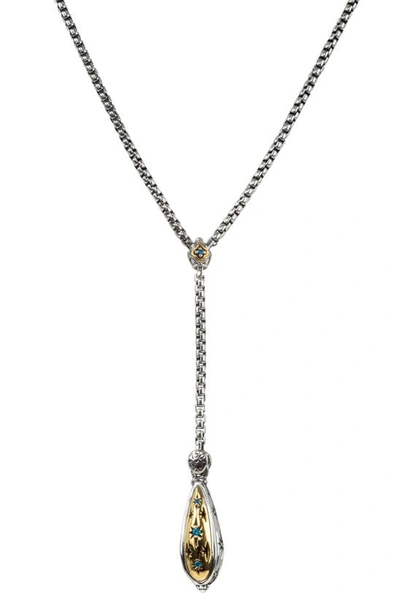 Shop Konstantino Astria Y-necklace In Gold