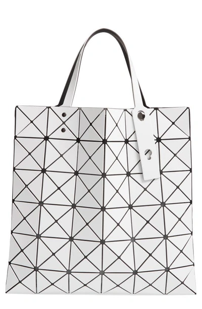 Shop Bao Bao Issey Miyake Lucent Tote In White