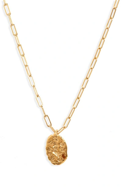 Shop Alighieri The Infinite Offering Necklace In Gold