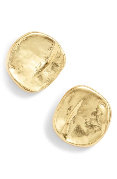Shop Karine Sultan Stud Earrings In Gold