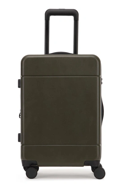 Shop Calpak Hue 22-inch Expandable Carry-on Suitcase In Moss