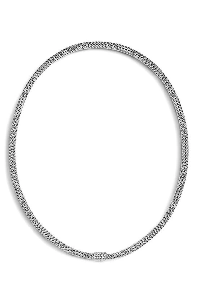 Shop John Hardy Oval Chain In Silver