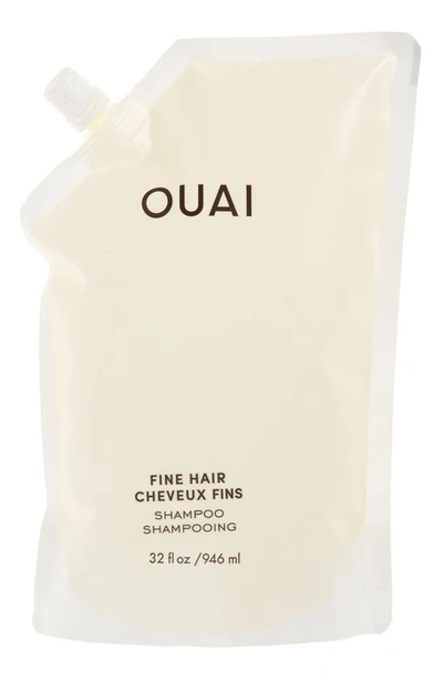 Shop Ouai Fine Shampoo Refill Pouch