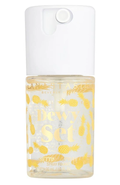 Shop Anastasia Beverly Hills Mini Dewy Hydrating Setting Spray In Pineapple