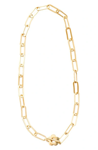 Shop Wolf Circus Simone Necklace In Gold Vermeil