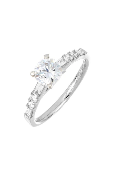 Shop Bony Levy Pavé Diamond Engagement Ring Setting In White Gold/ Diamond