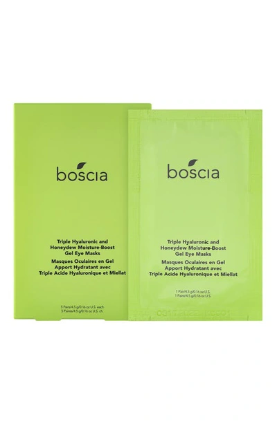 Shop Boscia Triple Hyaluronic And Honeydew Moisture-boost Gel Eye Masks