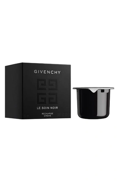 Shop Givenchy Le Soin Noir Face Cream Refill In Black