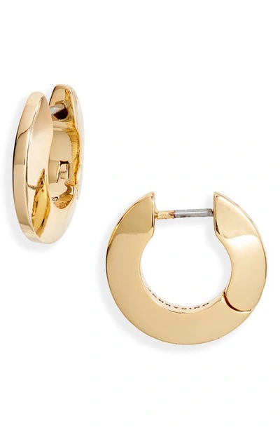 Shop Jenny Bird Small Toni Hoop Earrings In High Polish Gold