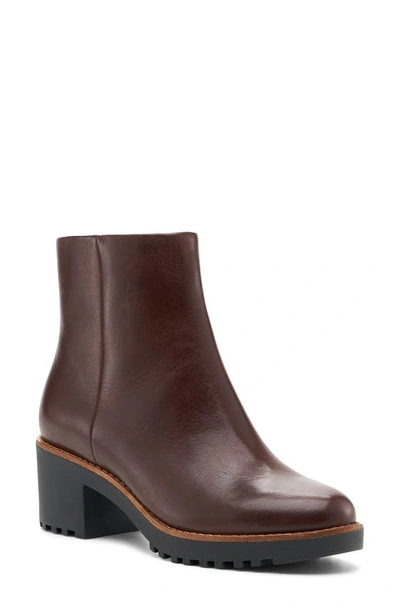 Shop Botkier Brynn Platform Boot In Chocolate Leather