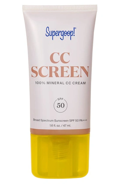 Shop Supergoopr Supergoop! Cc Screen 100% Mineral Cc Cream Spf 50 In 230c