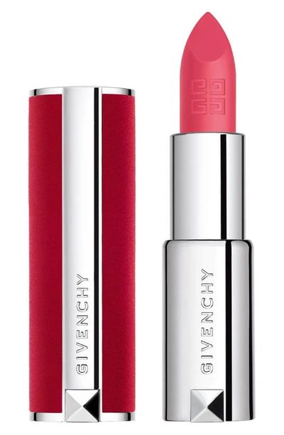 Shop Givenchy Le Rouge Deep Velvet Matte Lipstick In N13 Rose Flanelle