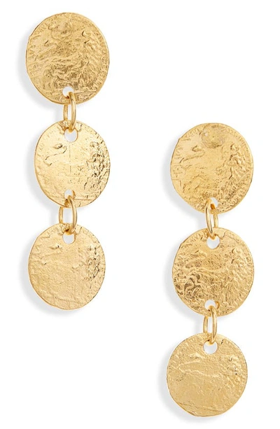 Shop Alighieri Baby Cub Drop Earrings (nordstrom Exclusive) In 24 Gold