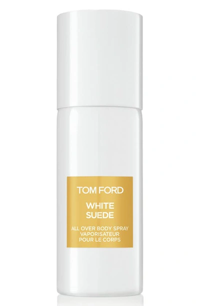 Shop Tom Ford White Suede All Over Body Spray