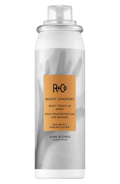 Shop R + Co Bright Shadows Root Touch-up Spray In Dark Blonde