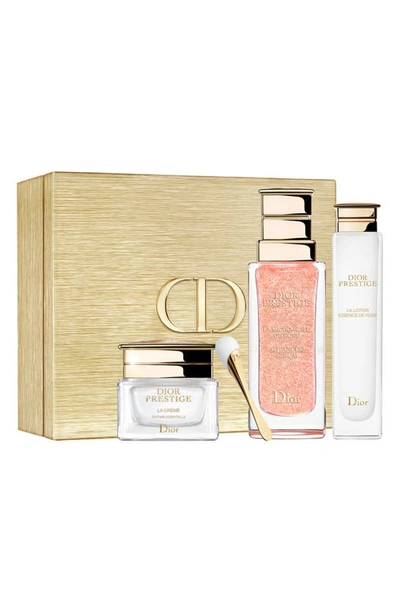 Shop Dior Prestige Exceptional Regenerating & Perfecting Ritual Skin Care Set