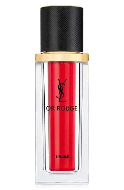 Shop Saint Laurent Or Rouge Anti-aging Face Oil