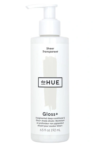 Shop Dphue Gloss+ Semi-permanent Hair Color & Deep Conditioner In Sheer