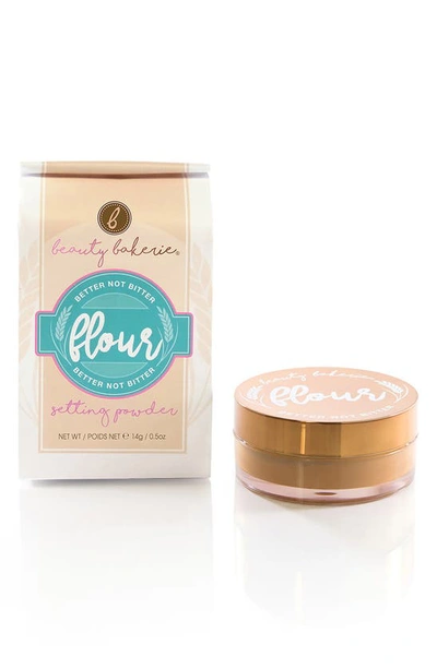 Shop Beauty Bakerie Flour Setting Powder In Almond (chestnut)