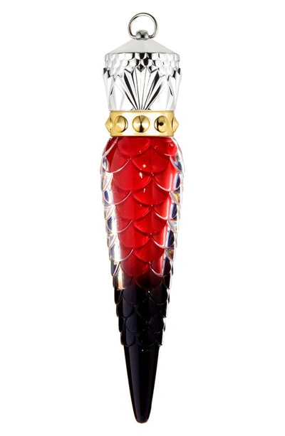 Shop Christian Louboutin Matte Fluid Lip Color In Rouge Louboutin / Metallic