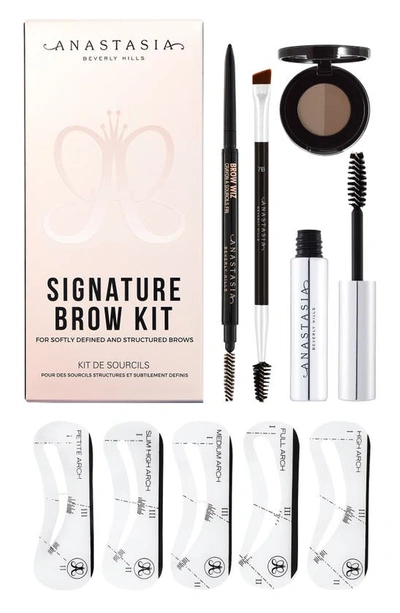 Shop Anastasia Beverly Hills Signature Brow Kit In Soft Brown