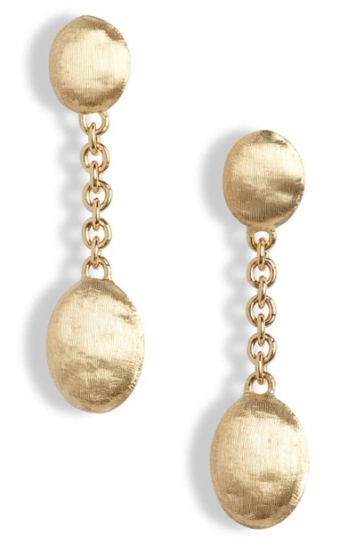 Shop Marco Bicego Siviglia 18k Yellow Gold Drop Earrings
