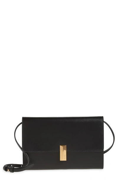 Hugo Boss Nathalie Leather Crossbody Bag In Black | ModeSens