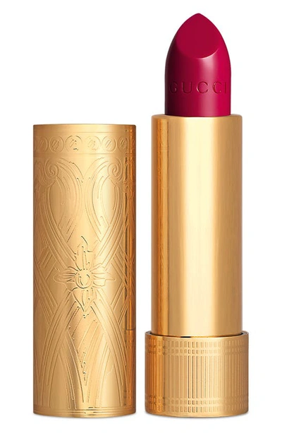 Shop Gucci Rouge À Lèvres Satin Lipstick In Grand Hotel