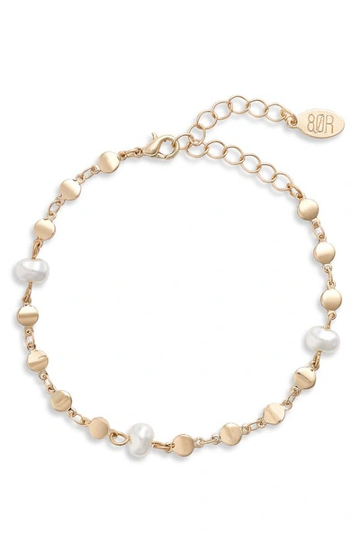 Shop 8 Other Reasons X Jenn Im Truffle Imitation Pearl Bracelet In Gold