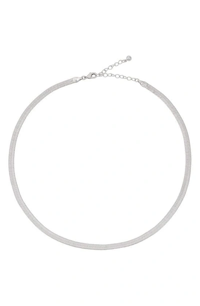 Shop Uncommon James By Kristin Cavallari Horizon Necklace In Silver