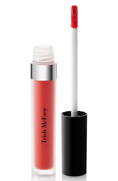 Shop Trish Mcevoy Matte Liquid Lip Color In Red