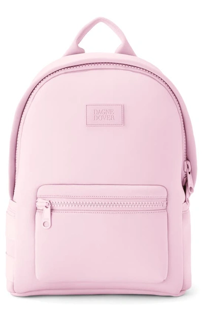 Shop Dagne Dover Medium Dakota Neoprene Backpack In Pinkish
