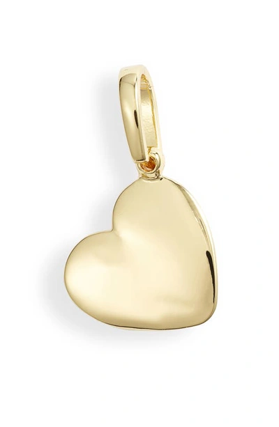 Shop Melinda Maria Icons Heart Charm In Gold