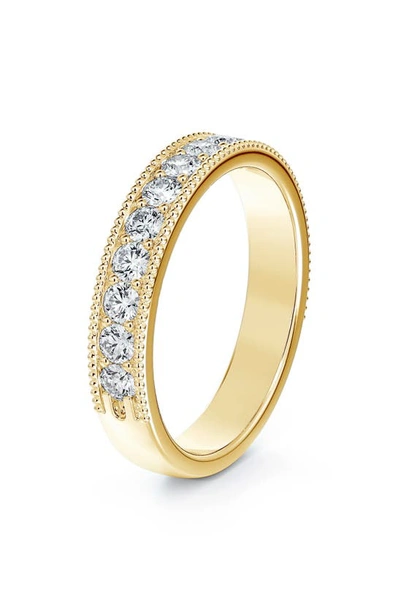 Shop Forevermark Diamond Beaded Band In Yellow Gold
