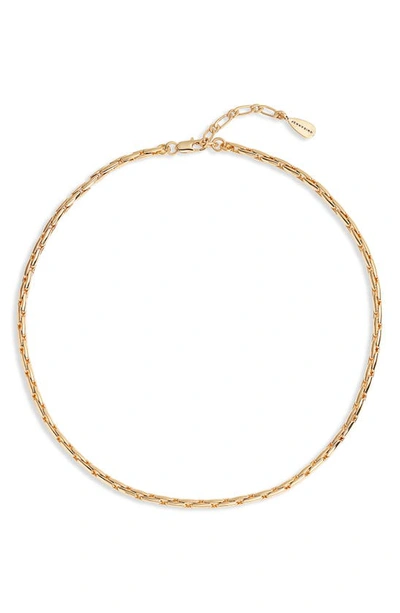 Shop Jenny Bird Constance Chain Necklace In High Polish Gold